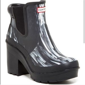 Hunter Chelsea night fall booties